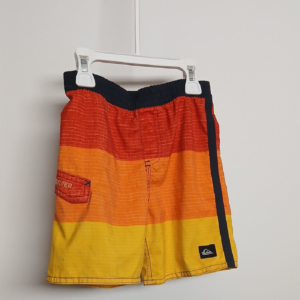 Quiksilver Toddler Boys Multicolor Striped Shorts Size 3T